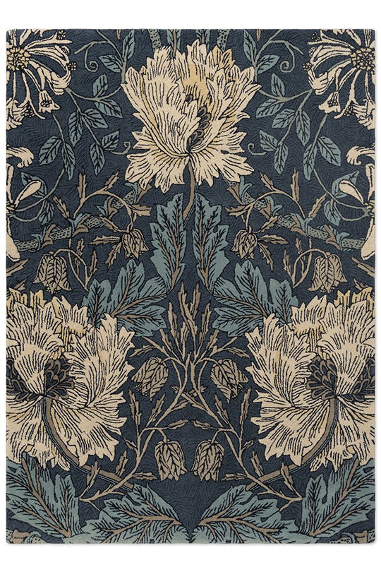 MORRIS & CO HONEYSUCKLE & TULIP WOAD - THYME 130408