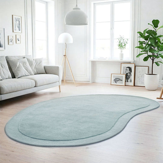 Asymmetrical Sky 100% NZ Wool Rug