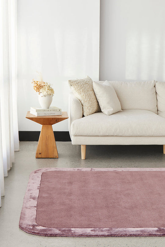 Hand-Tufted NZ Wool & Viscose Grape Rug