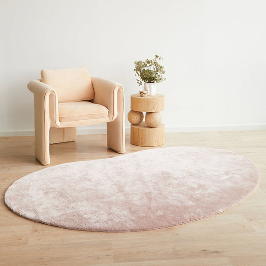 Soft Machine Washable  Rose Rug