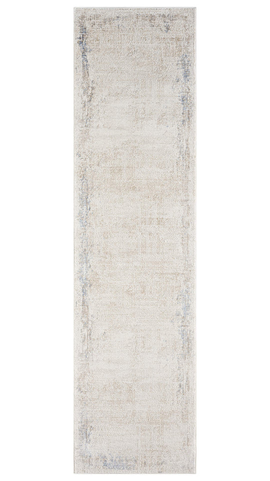 Aveline 580 Ivory Soft Cotton Base  Runner