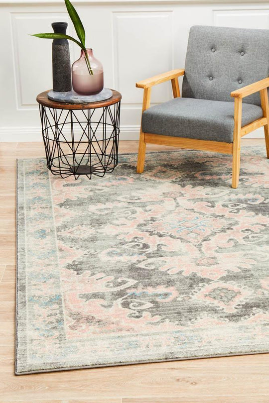 Arvin Power Loomed Grey Rug 200X290 CM