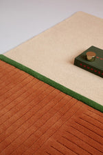 Decor Rhythm 098003 Rugs by Brink and Campman in Tangerine