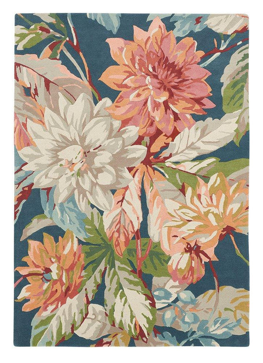SANDERSON DAHLIA & ROSEHIP TEAL