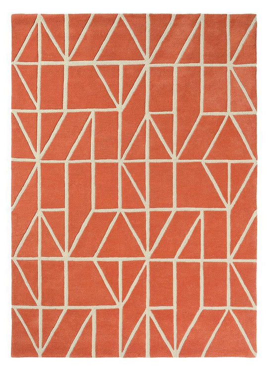 Scion Viso Rugs 24003 Paprika