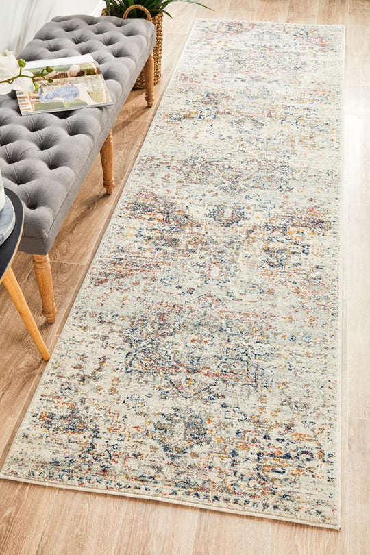 Tina 911 Silver Runner Rug