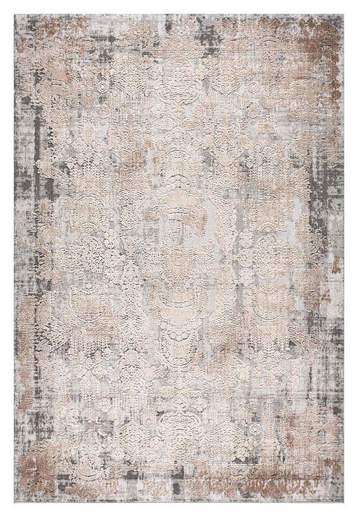 Kira 433 Distressed Modern Grey Rug
