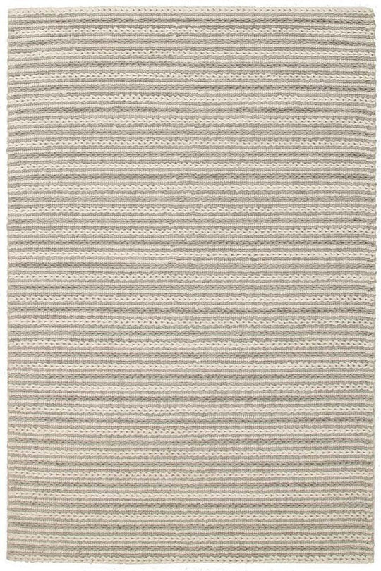 Hand Made Alisha Grey Felted Wool Rug