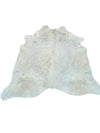 Exquisite Natural Cow Hide White