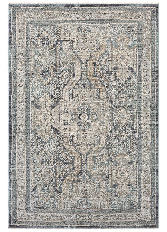 Mina Vintage Design Rug Charcoal-6752