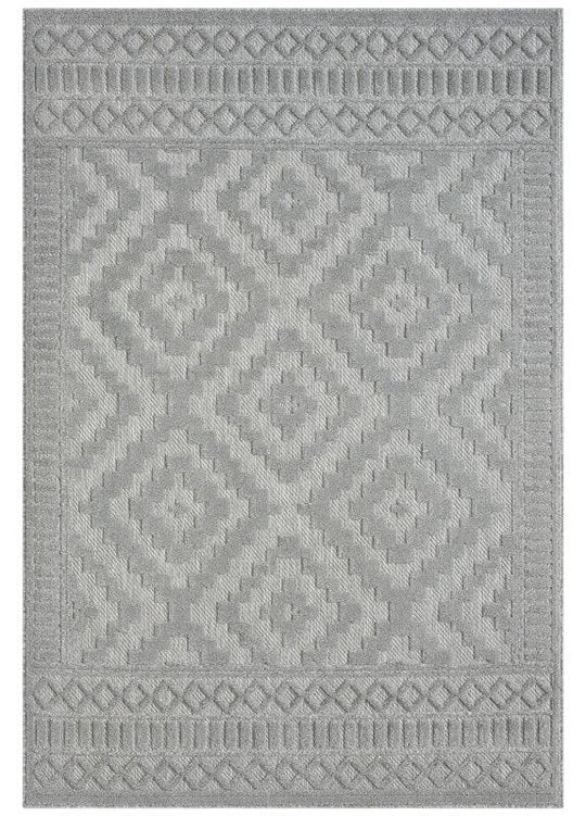 Power loomed Tina Modern 414 Cloud Rug