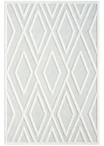 Power loomed Tina Modern 418 Frost Rug