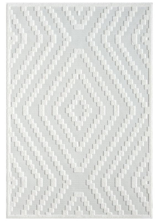 Power loomed Tina Modern 419 Linen Rug