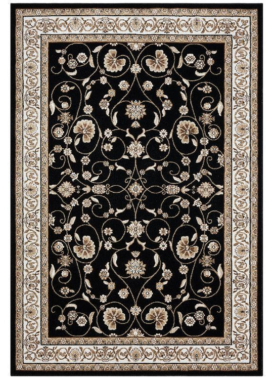 Persian Royal Black 512 Rug