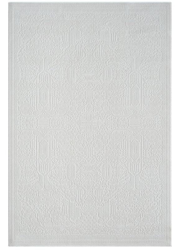 Ferdows Soft Cotton Base Ivory Rug-471