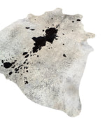 PREMIUM BRAZILIAN NATURAL COWHIDE RUG,  BLACK AND WHITE