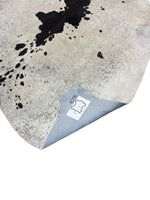 PREMIUM BRAZILIAN NATURAL COWHIDE RUG,  BLACK AND WHITE