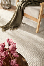 Kiya  Hand Loomed Ivory  Rug