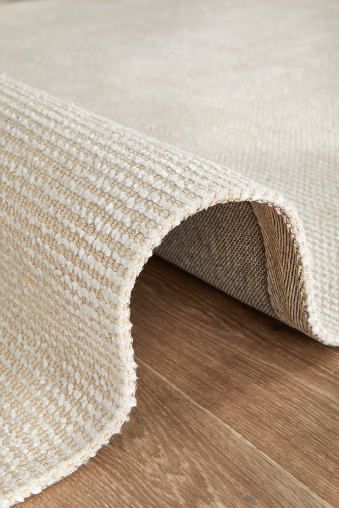 Kiya  Hand Loomed Ivory  Rug