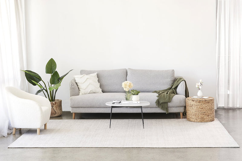Kiya  Hand Loomed Ivory  Rug