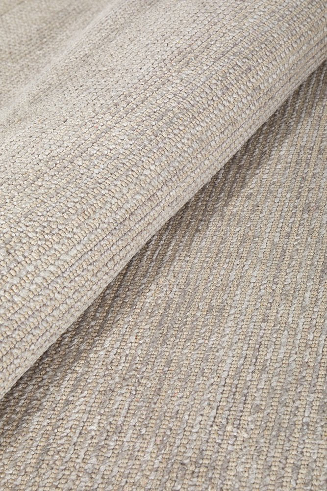 Kiya  Hand Loomed Stone Rug