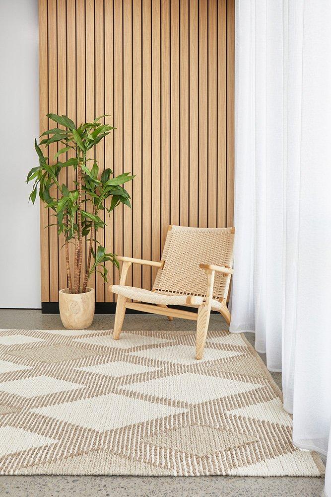 Hand Woven Wool - Cotton Shelly Rug – Aladdin Rugs NZ
