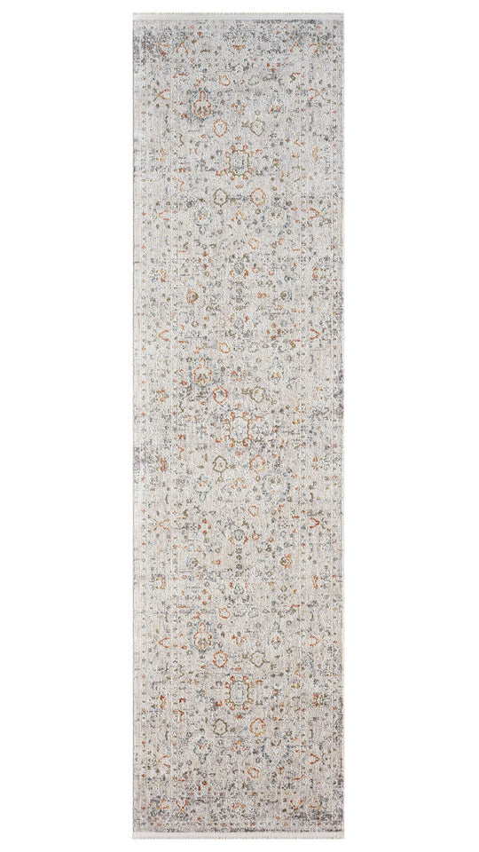Amelia 638 Soft Cotton Base Ivory Runner
