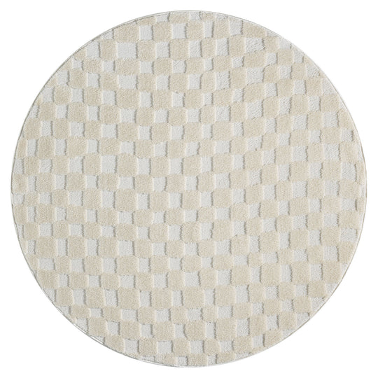 Tranquil Weave 665 Linen Round
