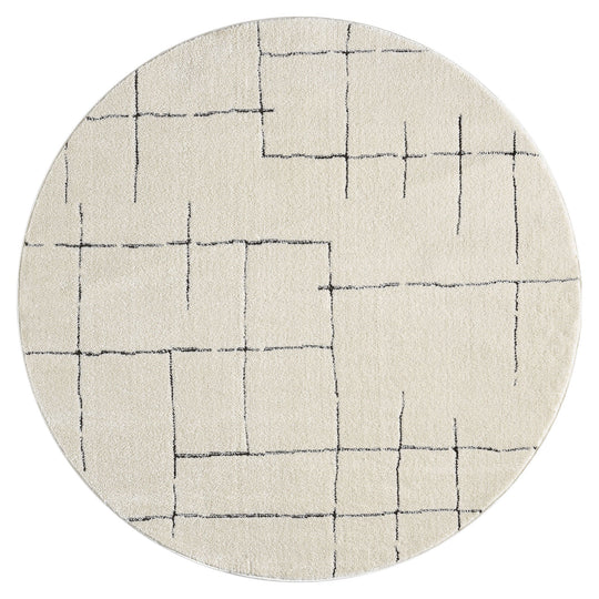 Tranquil Weave 670 Vanilla Round