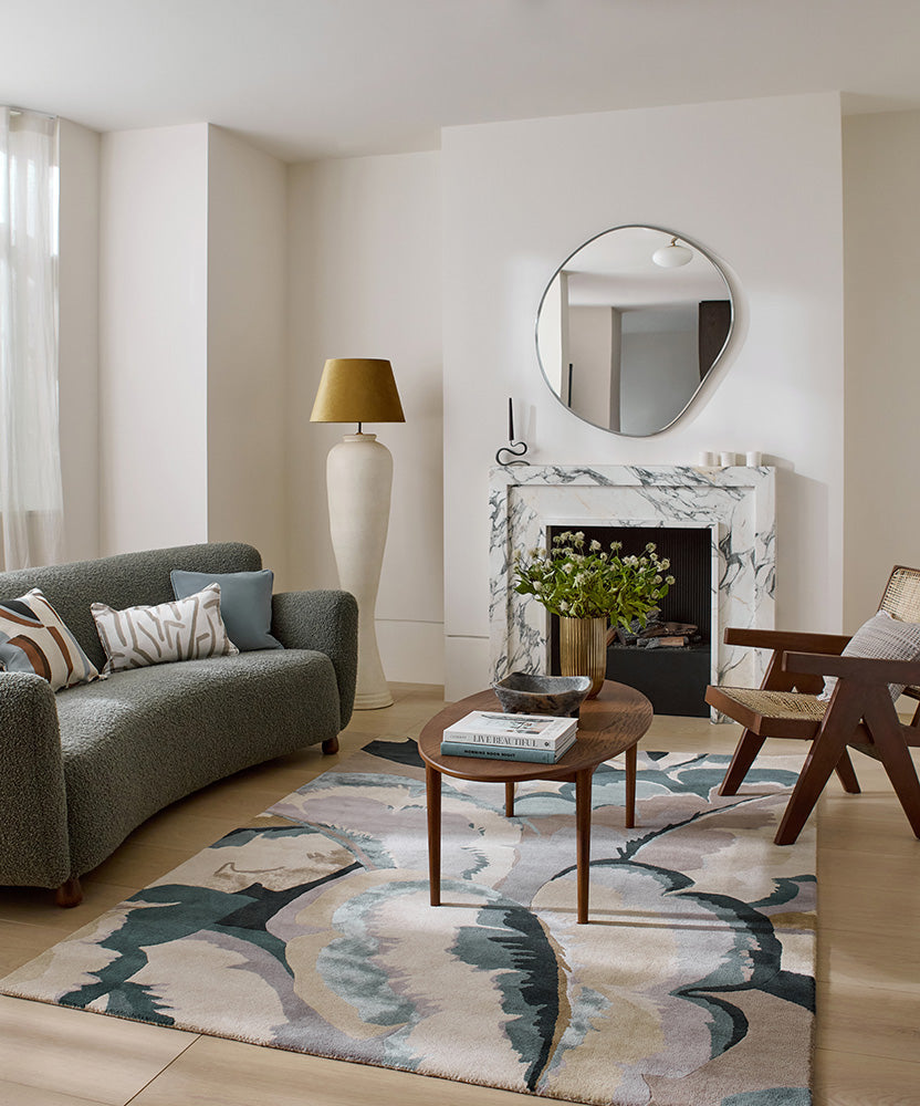 Harlequin Calathea Shiitake/wild Water 142905 Rug
