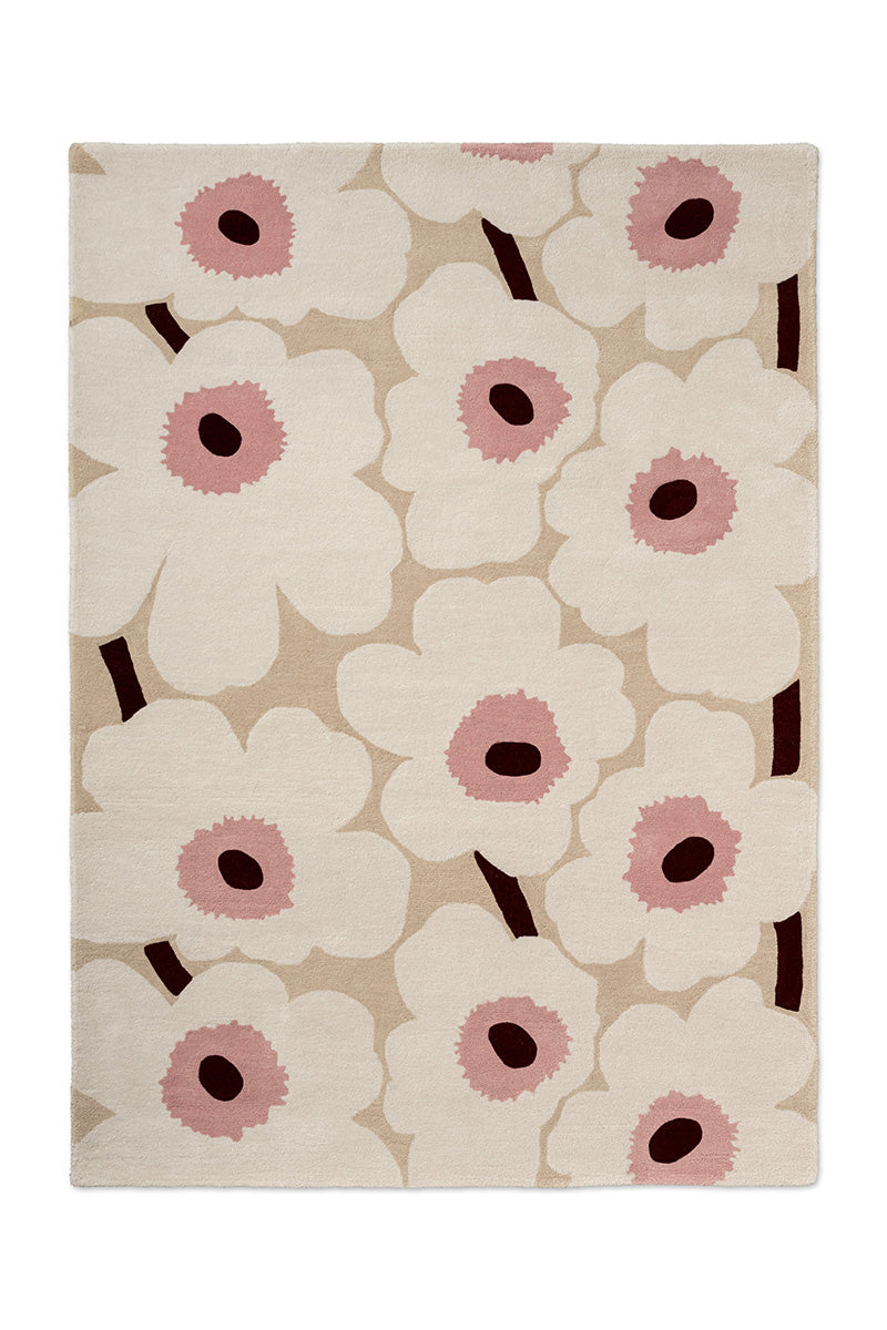 Marimekko Unikko Beige Pink 132402 Rug