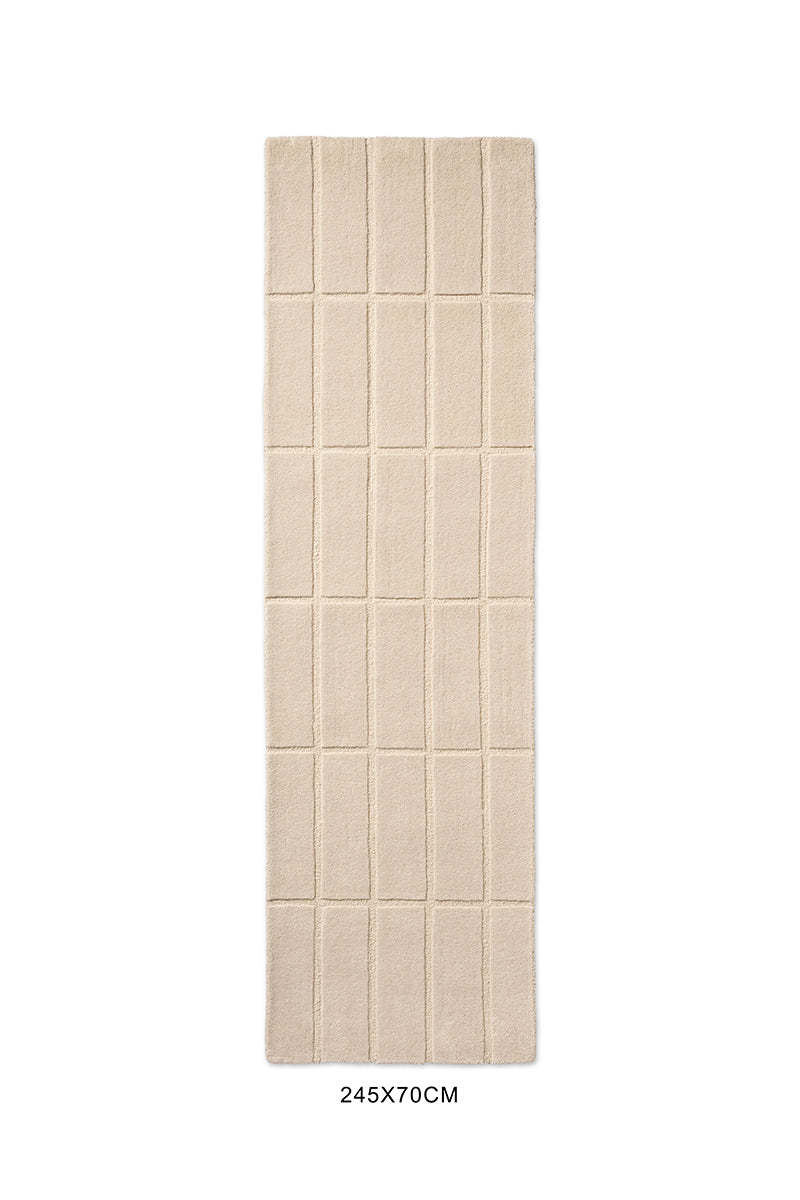 Marimekko Tiiliskivi Natural White 132901 Runner Rug