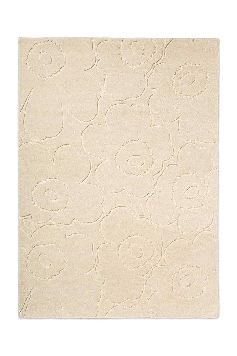 Marimekko Piirto Unikko Natural White 133701 Rug