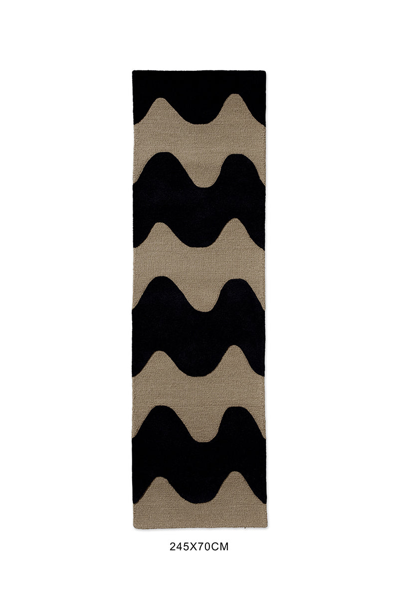 Marimekko Lokki Black 133905 Runner Rug