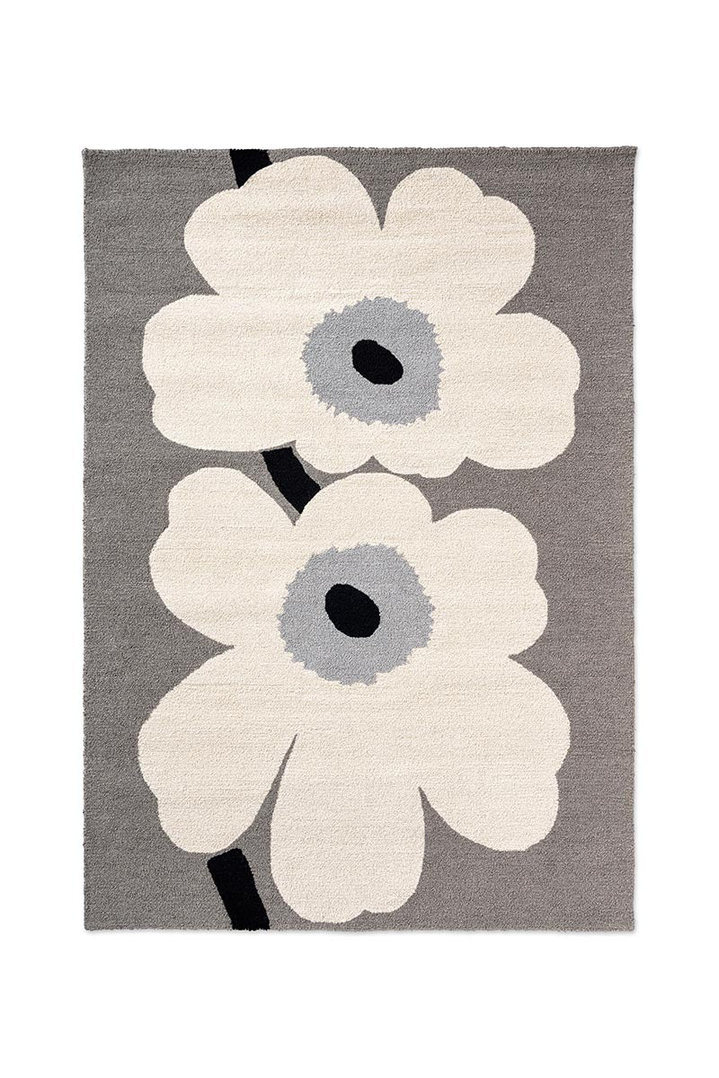Marimekko Unikko Anniversary Grey Outdoor 433004 Rug