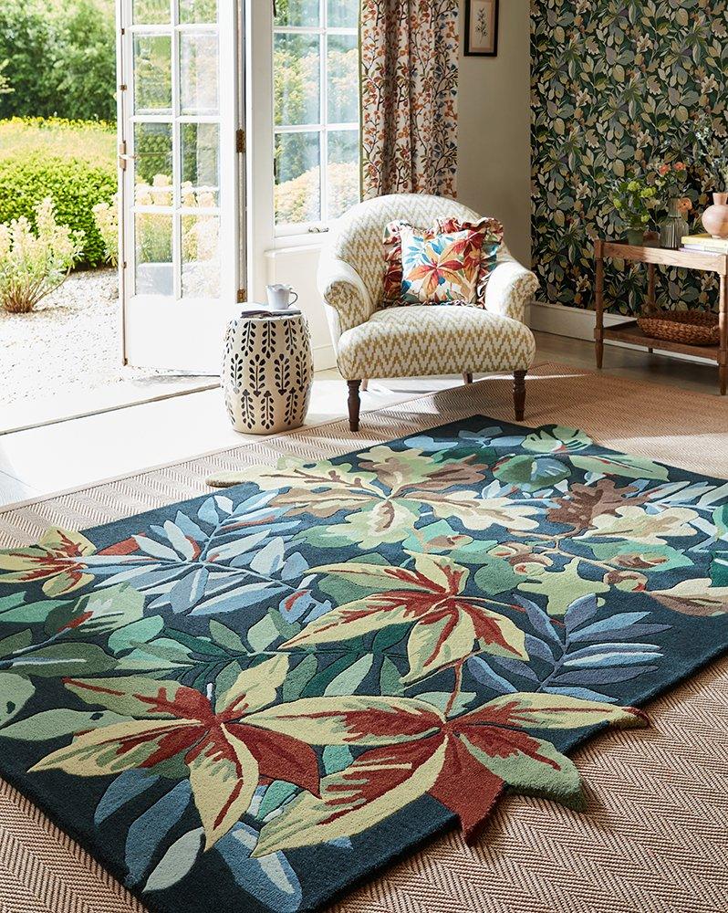 SANDERSON ROBIN'S WOOD FOREST GREEN 146508