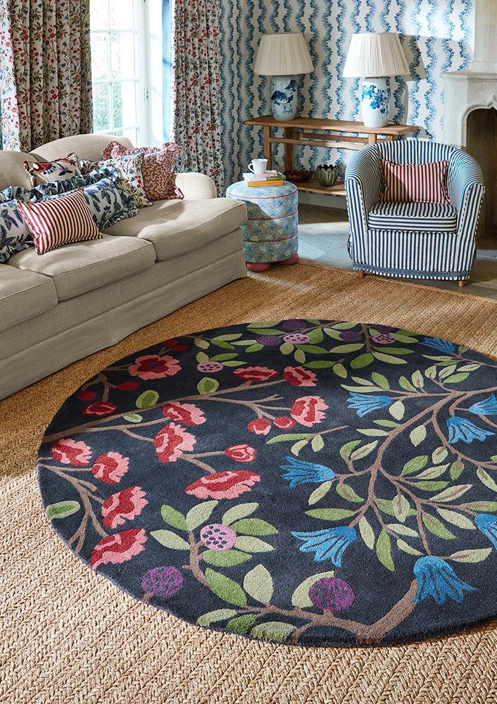 SANDERSON FORAGING INDIGO ROUND 146618