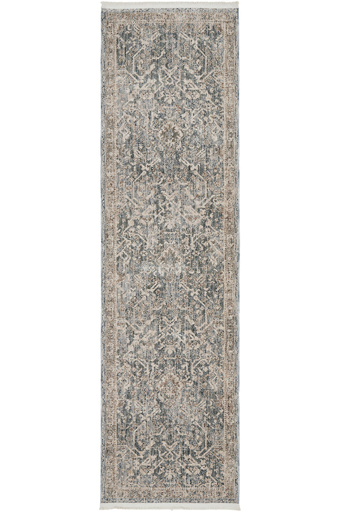 Tabriz Alvin Blue Rug