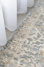 Tabriz Alvin Blue Runner Rug