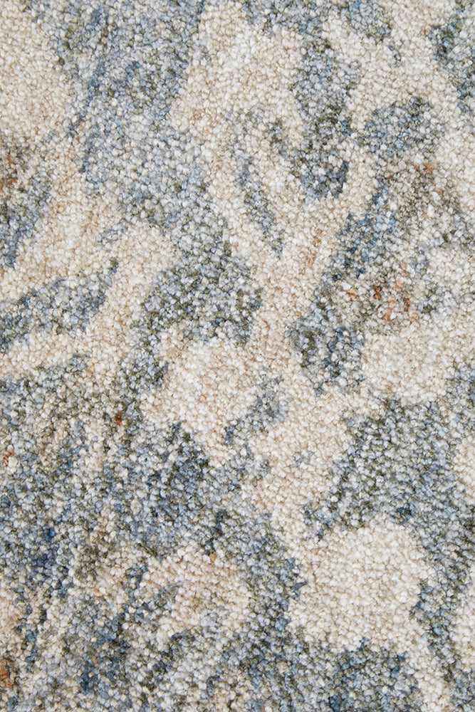 Tabriz Alvin Blue Runner Rug