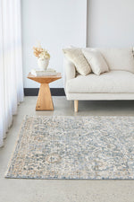 Tabriz Alvin Blue Rug