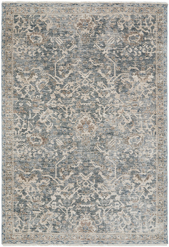 Tabriz Alvin Blue Rug
