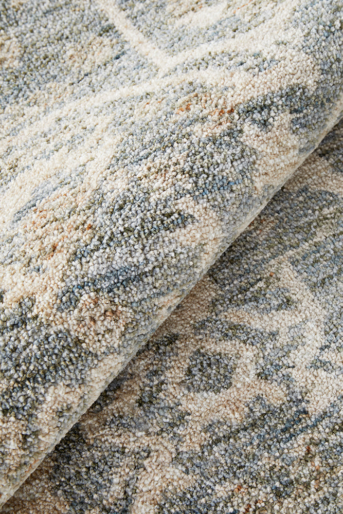 Tabriz Alvin Blue Rug