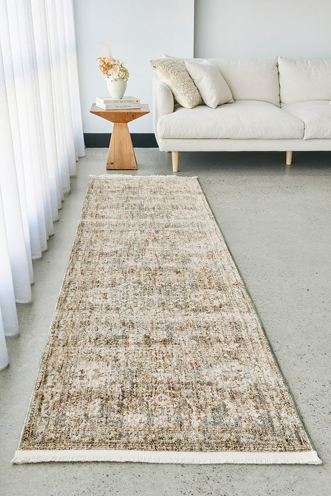 Tabriz Josie Moss Runner Rug