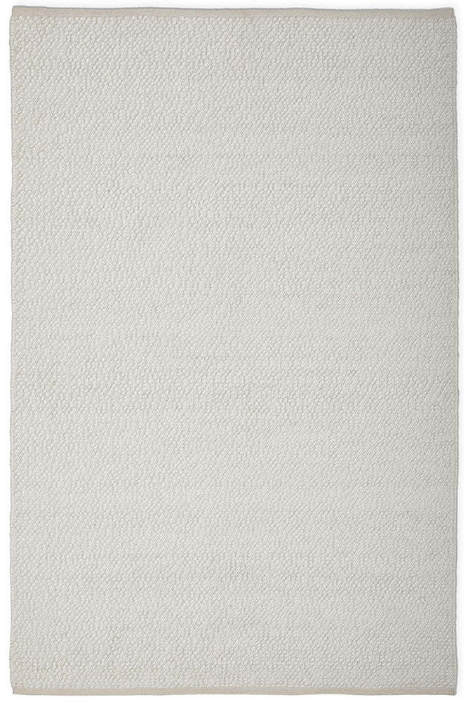 Nordic Thread  White Rug