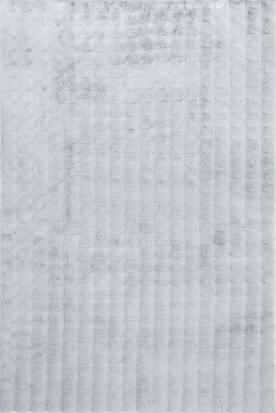 Lush Silver - Machine Washable Rug