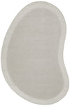 Asymmetrical Dove 100% Wool Rug