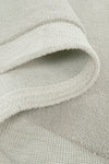 Asymmetrical Dove 100% Wool Rug