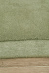 Asymmetrical Moss 100% NZ Wool Rug