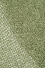 Asymmetrical Moss 100% NZ Wool Rug